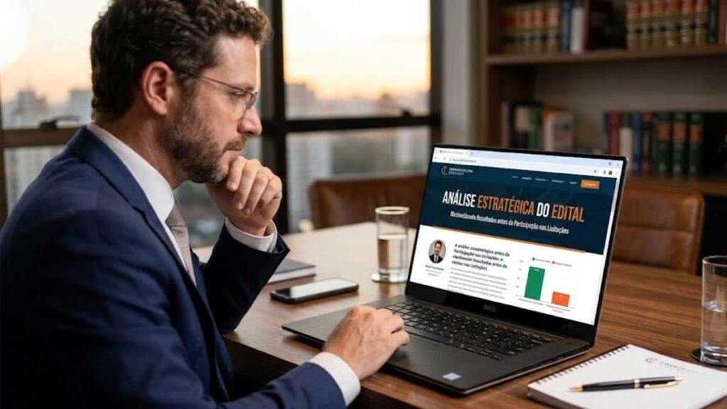 Análise estratégica do edital antes da participação